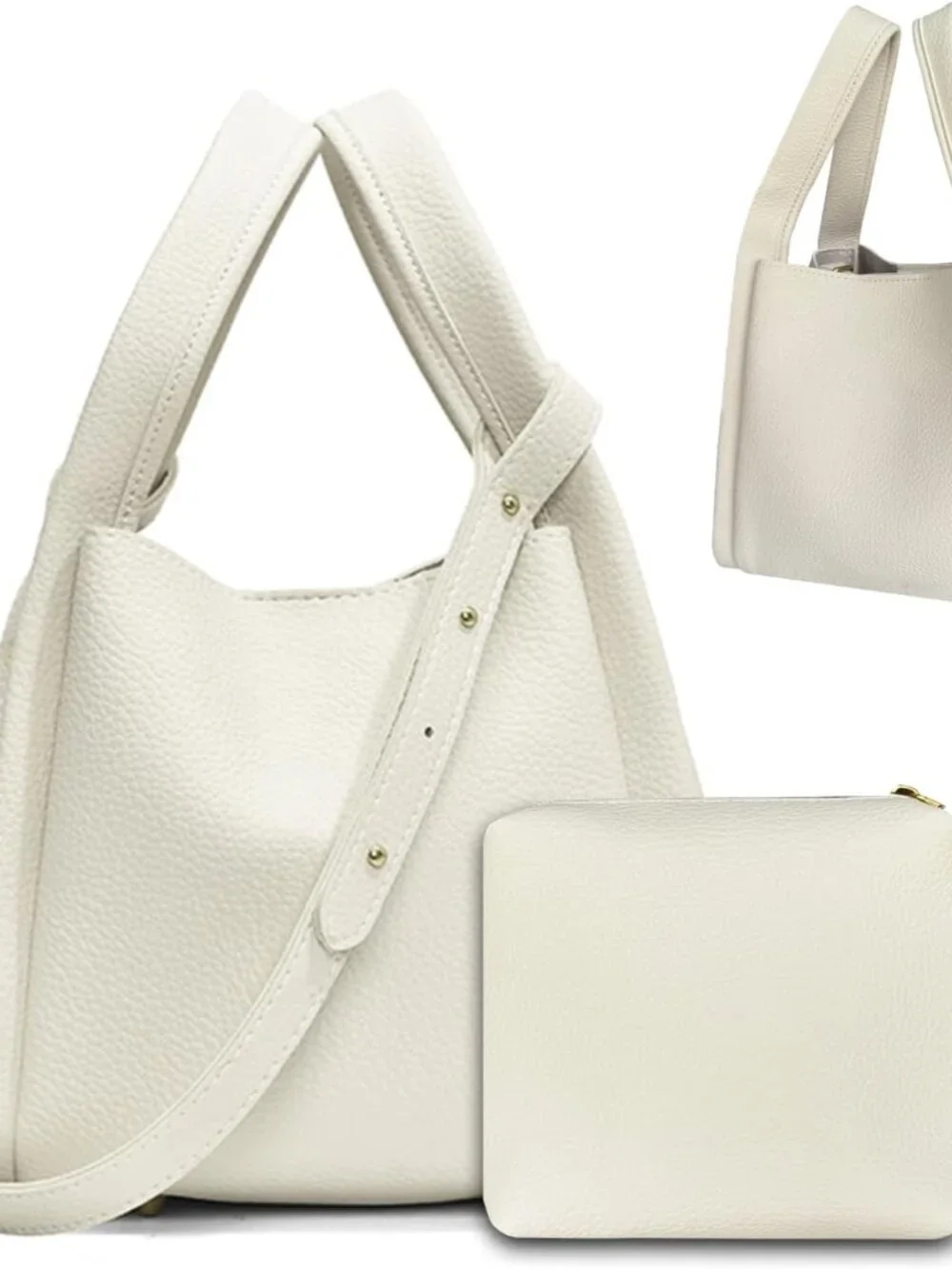 Bucket Bags for Women Vegan Leather Crossbody Bucket Handbag Bucket Purses with
